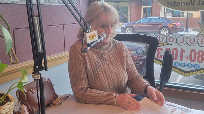 Charles City Rotary Club's Tammy Elthon