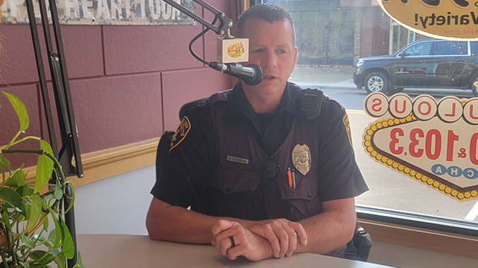 Charles City Police Officer Duane Ollendick